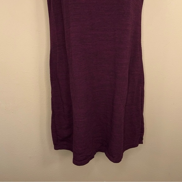 SMALL 32 DEGREES PURPLE JERSEY STRETCH DRESS SLEEVELESS CASUAL - Picture 2 of 11
